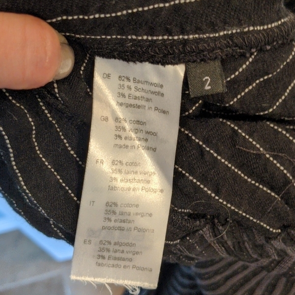 Elemente Clemente stripe crop stripe pants 2 - Picture 3 of 3